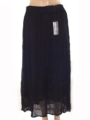 Coline Damen Wadenrock schwarz mit gerolltem Rad Größe S / M Small / Medium - Bild 1 von 4