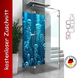 Shower rear panel aluminium tile mirror wall panel wall panels bathroom back panel 3 mm - Picture 1 of 7