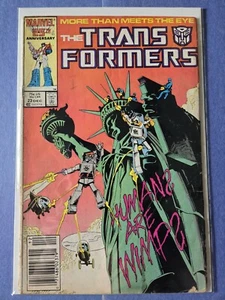 MARVEL COMICS - THE TRANSFORMERS - VOL 1 - # 23 - NOV 1986 - EDAD DE COBRE - Imagen 1 de 5