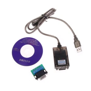 USB2.0 to RS485 RS422 DB9 pin Female COM Serial Port FTDI Chip Windows 10 8 - Zdjęcie 1 z 8