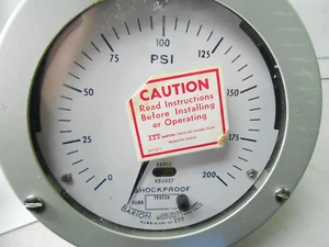 19BCXXX0200E1BXXXX01 ITT BARTON DIFFERENTIALMESSGERÄT NEUER ALTER BESTAND 0-200 PSI - Bild 1 von 7