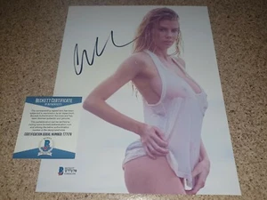Charlotte McKinney signiert 8X10 Foto Beckett BAS COA sexy authentisches Modell Auto - Bild 1 von 6