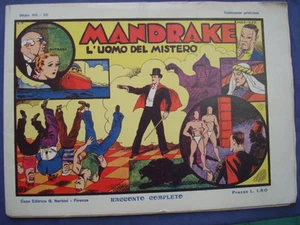 FUMETTI-MANDRAKE-L'UOMO DEL MISTERO-NERBINI-ANASTATICA 1976 - Picture 1 of 1