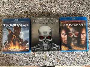 BLU-RAY s TERMINATOR 2 STEELBOOK Die Erlösung & GENESYS Sammlung Deutsch - Imagen 1 de 3