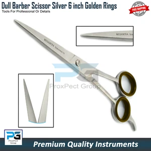 Professional Hairdressing Scissors Barber Shears Hair Cutting Scissors 6" Silver - Picture 1 of 8