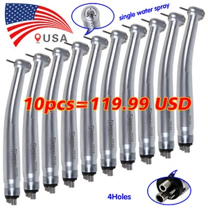 NSK PANA MAX Style Dental High Speed Handpiece Push Button 4-H Air Turbine U3BM - Picture 1 of 25