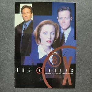 Tarjeta promocional X-FILES #XF8-1 temporada 8 Inkworks 2001 - Imagen 1 de 2