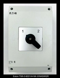 Eaton T5B-2-8221/I4-NA Two Way Disconnect Switch - 63 Amp - Unused/Warranty - Picture 1 of 8