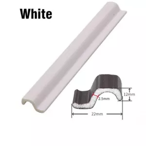 Self Adhesive Window Door Sealing Strips Foam Soundproofing Weather Strip 1/4/6m - Picture 1 of 13