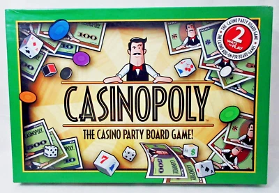 CASINOPOLY Board Game 2-6 Players Ages 12+ by Reveal Entertainment 2001 - Image 1 of 4