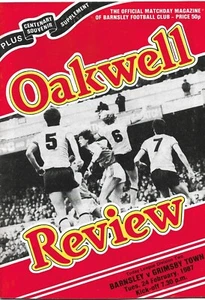 Football Programme - Barnsley v Grimsby Town - Div 2 - 24/2/1987 - Picture 1 of 1