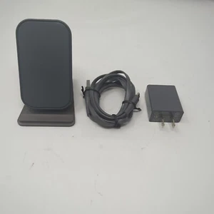 Heyday Qi Wireless Charging Stand - Gunmetal QIC-30 ( 30 Watts Of Power ) Tested - Picture 1 of 7