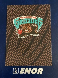 Basketball Team Logo Card 1995 Skybox #419 Vancouver Grizzlies Question Card NBA - Picture 1 of 5