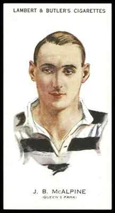 Lambert & Butler - 'Footballers 1930-31' (1930) - J.B. McAlpine (Queens Park) - Picture 1 of 2