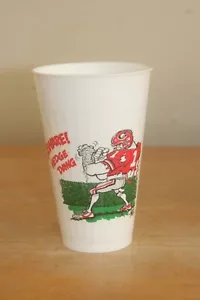 Vintage Georgia Bulldogs UGA Souvenir Spiel Cup Sanford Stadium Jack Davis '85 - Bild 1 von 2