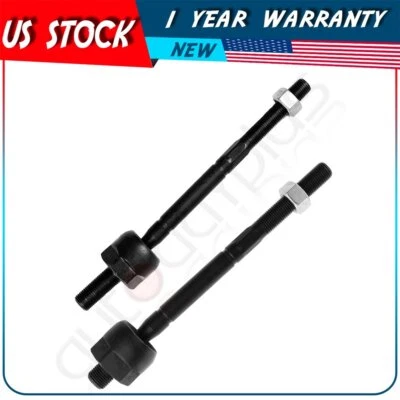 For 2000-2002 Jaguar S-Type Lincoln LS 2Pcs Front Steering Inner Tie Rod End - Image 1 of 4