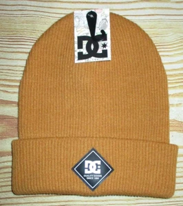 MENS DC SHOES MUSTARD BEANIE HAT CAP ONE SIZE - Picture 1 of 1