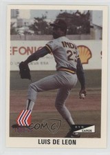 1989-90 BYN Puerto Rico Winter League Luis DeLeon #073