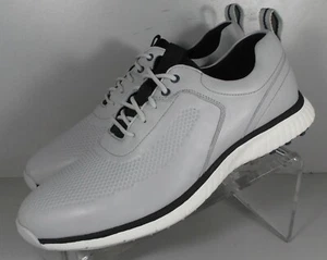 594379 MS50 S1-LUXE MEN'S GOLF SHOES SIZE 11 GRAY LEATHER JOHNSTON & MURPHY - Picture 1 of 6