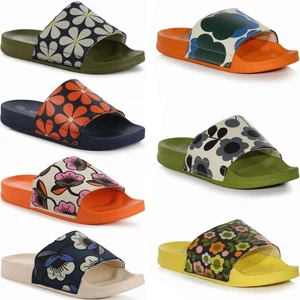 Regatta Orla Kiely Blumenmuster Sommer Strand Sandalen Tangas Flip Flops Schieberegler