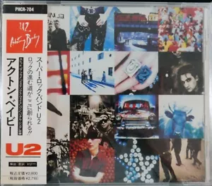 U2 - Achtung Baby/1991 the 7th Studio Album Japan Pressing CD, OBI, rare! - Imagen 1 de 3