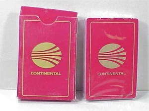 Spielkarten Continental Airlines - bx2 - Bild 1 von 1