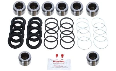 for TOYOTA SUPRA 1993-02 FRONT L & R Brake Caliper Rebuild Repair Kit +Pistons - Image 1 of 3