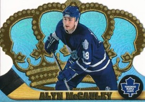 1997-98 CROWN ROYAL ICE BLUE #130 ALYN McCAULEY - Toronto Maple Leafs