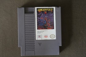 NES vintage authentic GAUNTLET 2 Nintendo Game