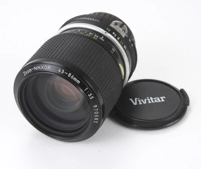 43-86MM 43-86/3.5 NIKON ZOOM-NIKKOR AI, SOME DUST AND DEBRIS/182780 - Image 1 of 3