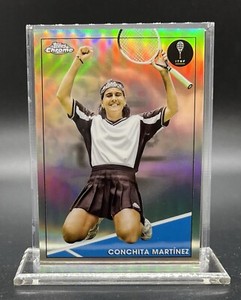 2021 Topps Chrome Tennis Refractor Conchita Martinez #42