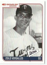 Donruss 2005 Classic Minnesota Twins ZOILO VERSALLES #10