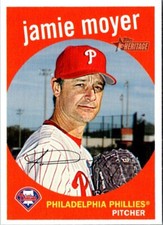 2008 Topps Heritage Jamie Moyer #421 Philadelphia Phillies