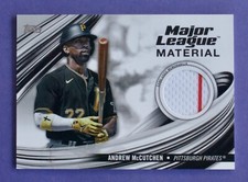 2023 Topps Update Andrew McCutchen Major League Material Relic Baseball Card