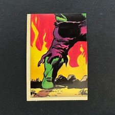 1984 Leaf Marvel Super Heroes SECRET WARS Stickers #27 Hulk