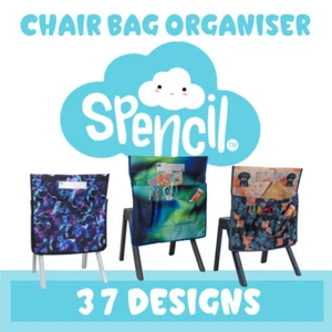 Spencil Big Kids Chair Bag Over Chair Organiser Brand New Multiple Designs - Bild 1 von 208