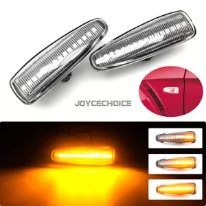 For Mitsubishi Lancer Evolution X Mirage LED Car Side Marker Sequential Light - Picture 1 of 10