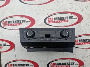 2010 AUDI A4 B8 HEATER CONTROL SWITCH PANEL  CLIMATE 8T2820043T - Picture 1 of 5