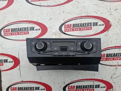 2010 AUDI A4 B8 HEATER CONTROL SWITCH PANEL  CLIMATE 8T2820043T - Image 1 of 4