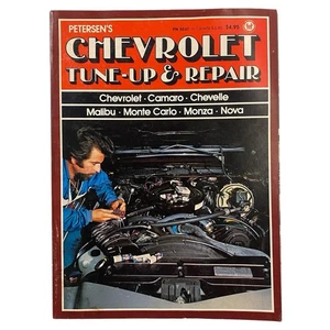 PETERSEN Chevrolet Tune Up Repair Book Camaro Chevelle Malibu Nova 5037-6 1978 - Picture 1 of 5