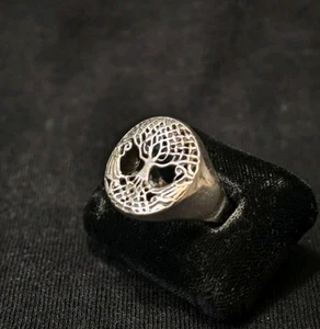 Silberring Lebensbaum  925 Silber Ring   Gr. 54   Baum des Lebens  - Bild 1 von 11