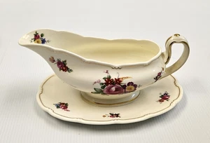 RARE Royal Doulton THE BRISTOL Gravy Sauce Boat with Underplate Serving Piece - Picture 1 of 9