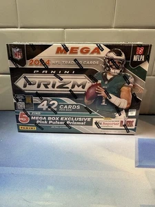 2024 Panini Prizm NFL Football Mega Box! Sealed! (Target) Pink Pulsars! - Picture 1 of 4