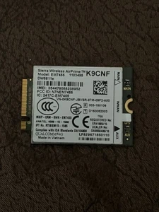 K9CNF Dell Sierra Wireless Airprime WWAN DW5811e Model: EM7455 LTE 4G -2- - Zdjęcie 1 z 1
