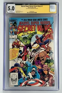 *Firmato* Marvel Comics - Marvel Super Heroes Secret Wars #1 (1984) CGC X JSA 5.0 - Foto 1 di 7