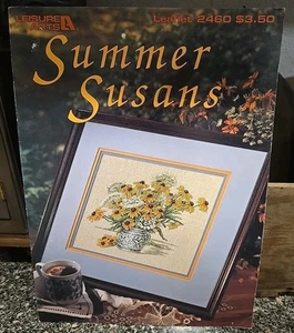 Leisure Arts Summer Susans punto croce 2460 - Foto 1 di 2