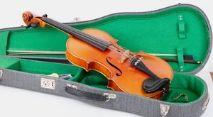 Antiguo violín 4/4 de Benjamin Patocka Bohemia con estuche - Imagen 1 de 24