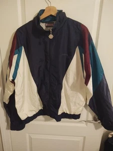 Members Only Windbreaker Herren Large Langarm Mehrfarbig Vintage Selten - Bild 1 von 6
