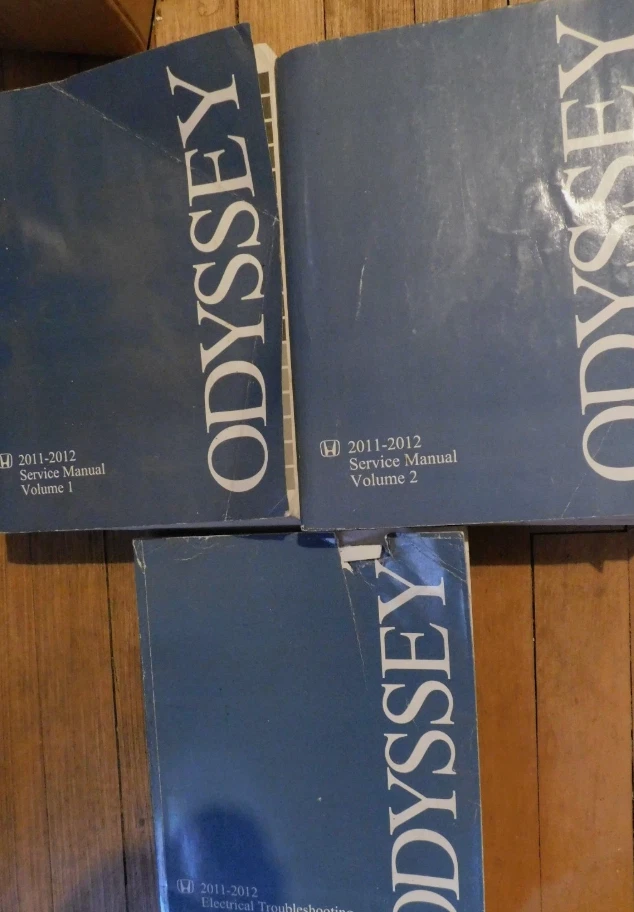 Honda Odyssey 2011 2012 furgoneta servicio taller taller manual conjunto OEM Foto 1 de 1