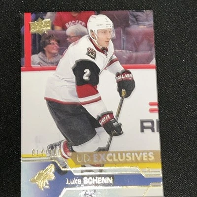 LUKE SCHENN EXCLUSIVE #/100 2016-17 UD Series Two #263 Free Comb Ship - Image 1 of 2